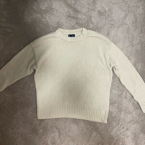 GAP Soft Cream Crew Neck Sweater